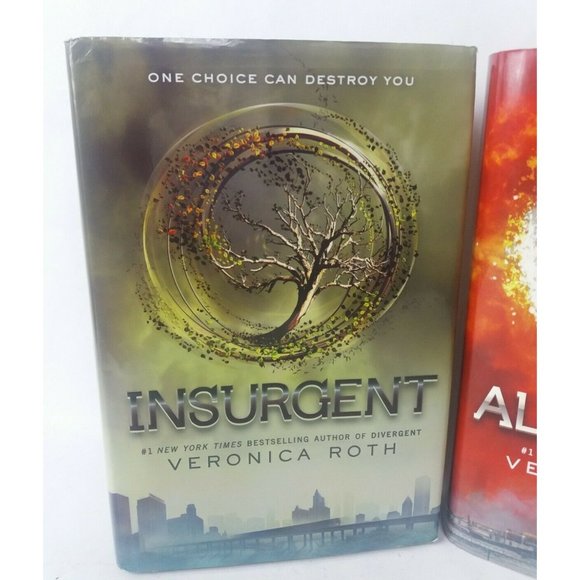 Insurgent and Allegiant Veronica Roth Books 2 & 3 Hardcover Dust Jacket - Picture 4 of 7